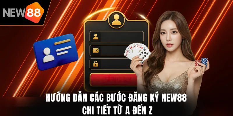 Hướng dẫn các bước đăng ký NEW88 chi tiết từ A đến Z