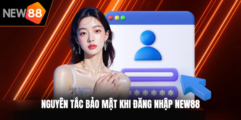 Nguyên tắc bảo mật khi đăng nhập NEW88